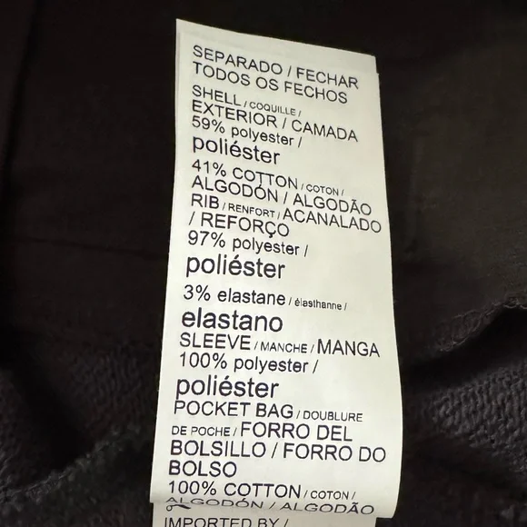 Brand new “Puma”men’s full zippered sweatshirt.Size-L,color-black(multicolor)💚 - Picture 8 of 8